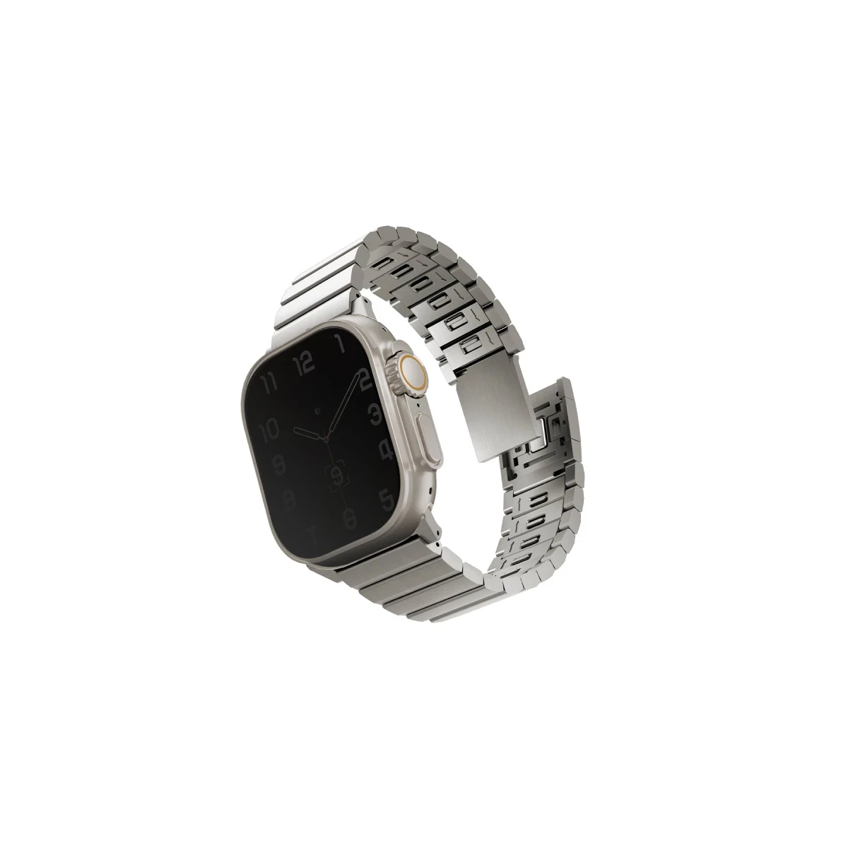 Uniq Apple Watch Ultra 49mm Strova Mag Çelik Kordon - Gümüş